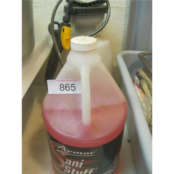 sani stuff disinfectant, round-up sprayer