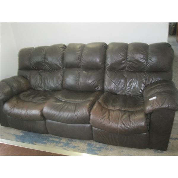 leather recliner couch