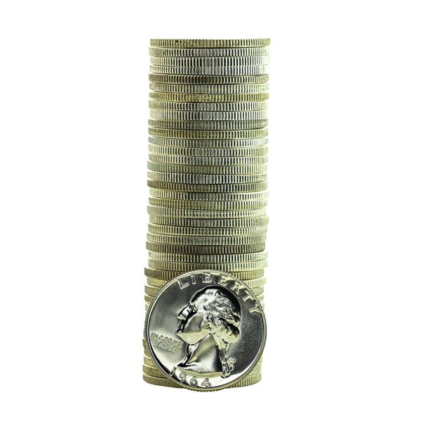 Roll of (40) Proof 1964 Washington Quarter Coins