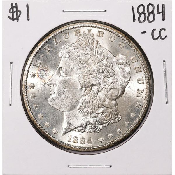 1884-CC $1 Morgan Silver Dollar Coin