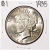 Image 1 : 1935 $1 Peace Silver Dollar Coin
