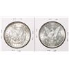 Image 2 : Lot of (2) 1887 $1 Morgan Silver Dollar Coins