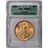 Image 1 : 1924 $20 St. Gaudens Double Eagle Gold Coin ICG MS65