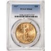 Image 1 : 1927 $20 St. Gaudens Double Eagle Gold Coin PCGS MS64