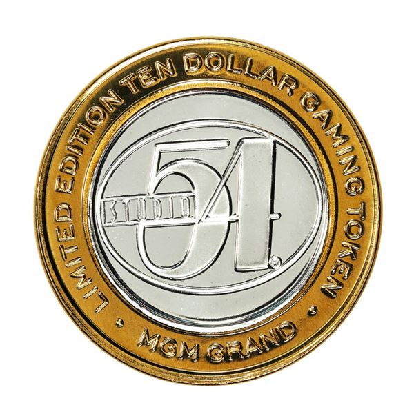 .999 Silver MGM Grand Las Vegas $10 Casino Limited Edition Gaming Token