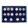 Image 4 : Complete Set of 1921-1935 $1 Peace Silver Dollar Coins in Whitman Album