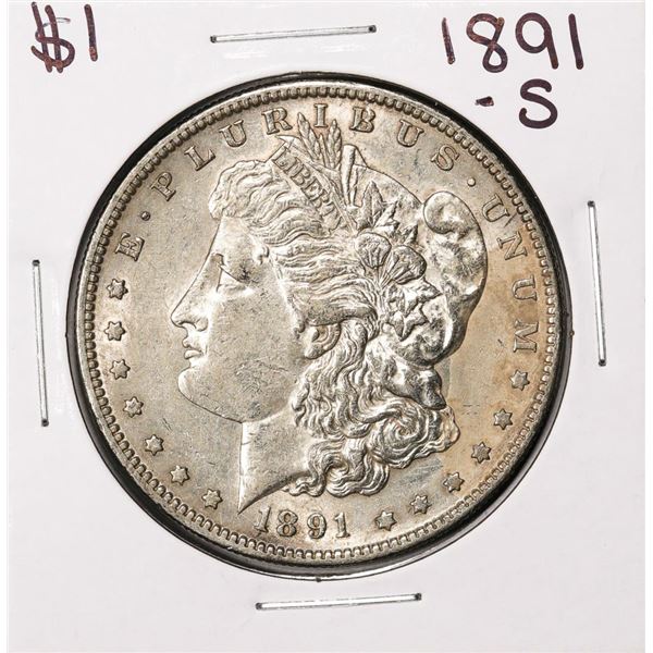 1891-S $1 Morgan Silver Dollar Coin