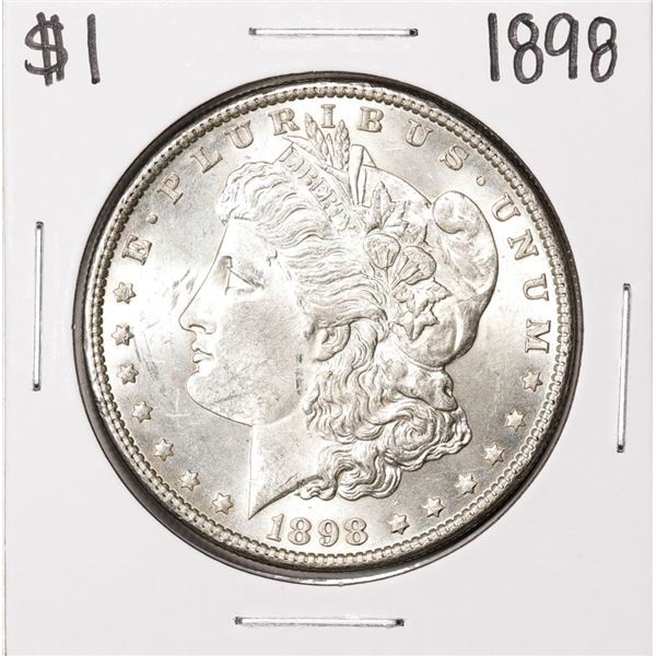 1898 $1 Morgan Silver Dollar Coin