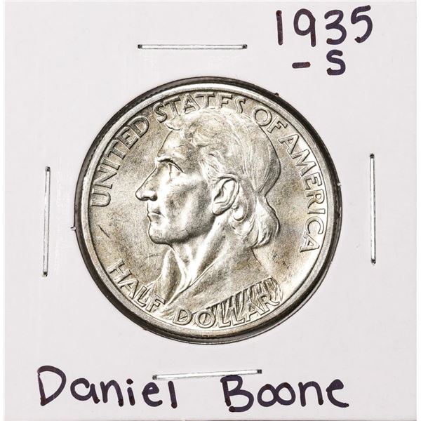 1935-S Daniel Boone Commemorative Half Dollar Coin