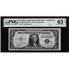 Image 1 : 1935A $1 Experimental "R" Silver Certificate Note Fr.1609 PMG Ch. Uncirculated 63EPQ