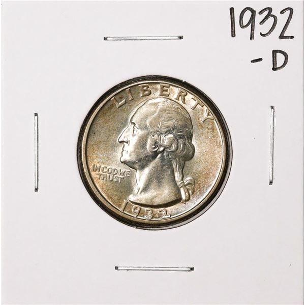 1932-D Washington Quarter Coin