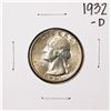 Image 1 : 1932-D Washington Quarter Coin
