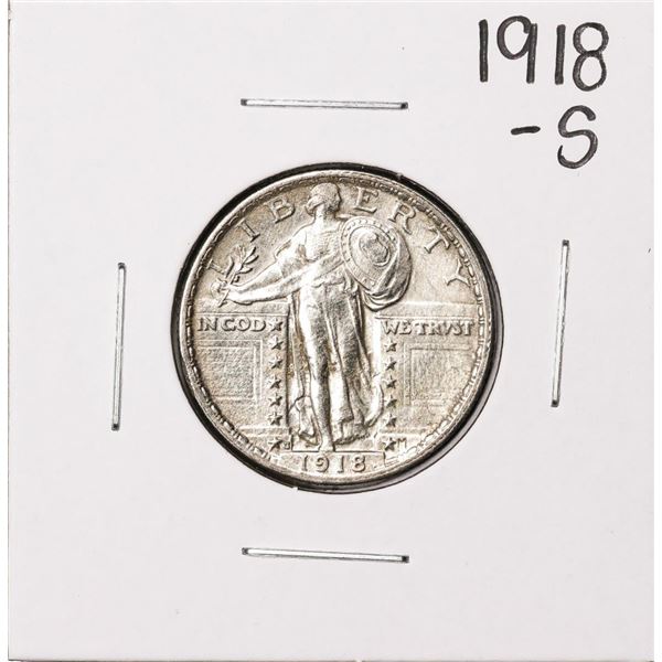 1918-S Standing Liberty Quarter Coin