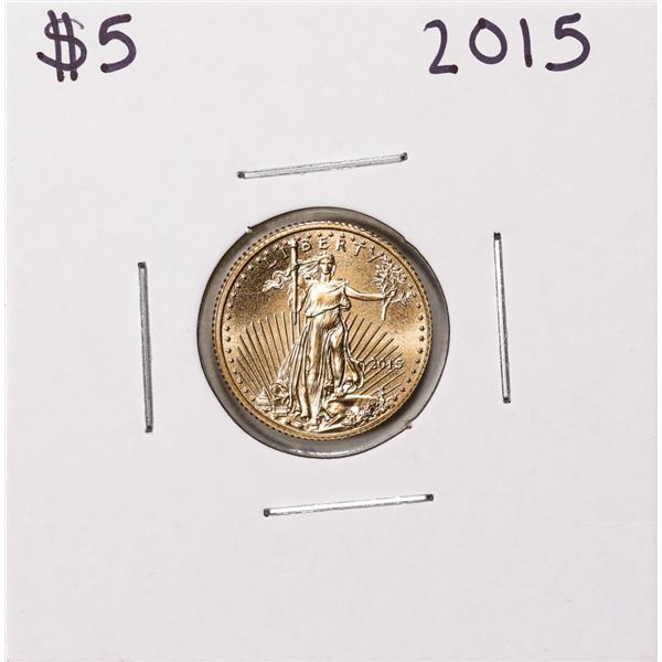 2015 $5 American Eagle Gold Coin