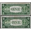 Image 2 : Pair of 1935A $1 Experimental "R" & "S" Silver Certificate Notes