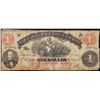 Image 1 : 1862 $1 Virginia Treasury Obsolete Note