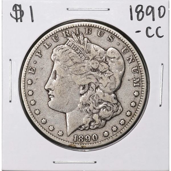 1890-CC $1 Morgan Silver Dollar Coin