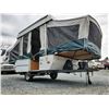Image 8 : 0F --  2002 COLEMAN TENT TRAILER BY FLEETWOOD, White, From The Tongue/Hitch To The Bumper  When Clos