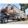 Image 2 : 0C --  2014 SUNDANCE 5TH WHEEL BY HEARTLAND, Brown, From The Tongue/Hitch To The Bumper Is  37.5