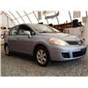 Image 8 : A8 --  2009 NISSA VERSA S, Blue, 230,143 KMS