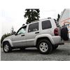 Image 25 : C6 --  2005 JEEP LIBERTY LIMITED 4X4 DIESEL SUV, SILVER, 188,996 KMS