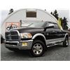 Image 2 : C6D --  2012 DODGE RAM 2500 LARAMIE DIESEL CREW CAB 4X4, Black, 145,023 KMS