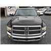 Image 8 : C6D --  2012 DODGE RAM 2500 LARAMIE DIESEL CREW CAB 4X4, Black, 145,023 KMS
