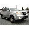 Image 8 : A11 --  2010 HONDA PILOT TOURING AWD, Silver, 351667