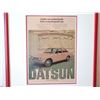 Image 2 : Datsun 510 Framed Advertisement 18"W X 21 1/2"H