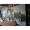 Image 16 : Oil On Canvas (Plant) By Adams 1982 121"W X 49"H