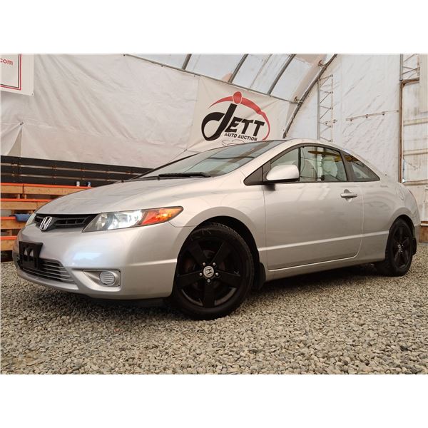 A7 --  2007 HONDA CIVIC LX , Grey, 206,789 KMS