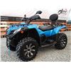 Image 2 : 0H --  2021 CF MOTO ALL TERRAIN 4X4 ATV, Blue, 408 KMS