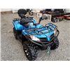 Image 9 : 0H --  2021 CF MOTO ALL TERRAIN 4X4 ATV, Blue, 408 KMS