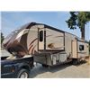 Image 1 : 0C --  2014 SUNDANCE 5TH WHEEL BY HEARTLAND, Brown, From The Tongue/Hitch To The Bumper Is  37.5