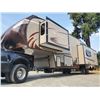 Image 2 : 0C --  2014 SUNDANCE 5TH WHEEL BY HEARTLAND, Brown, From The Tongue/Hitch To The Bumper Is  37.5