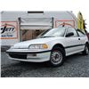 Image 2 : A1 --  1991 HONDA CIVIC DX, White, 263878 KMS   "NO RESERVE"
