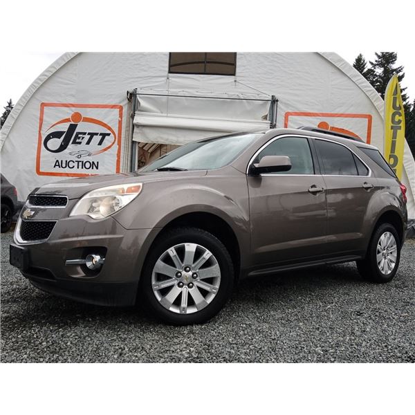 D3 --  2011 CHEVROLET EQUINOX LT, Brown, 167,899 KMS