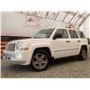 Image 1 : F5 --  2008 JEEP PATRIOT LIMITED 4X4 SUV, WHITE, 235,029KM, White, 235029  KMS