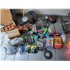 Image 1 : Large lot of shop supplies including elastic bungee roll