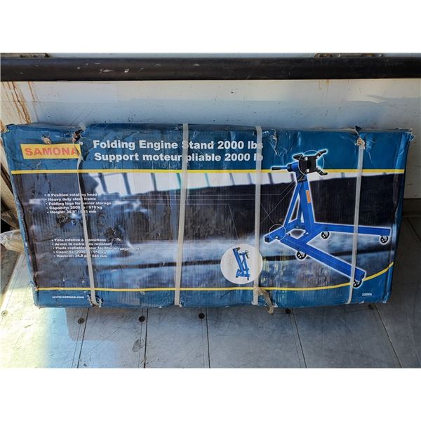 Folding engine stand 2000 pounds