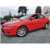 Image 1 : A12 --  2009 MAZDA 3 I, Red, 191,295 KM'S