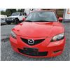 Image 8 : A12 --  2009 MAZDA 3 I, Red, 191,295 KM'S
