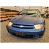 Image 8 : A12E --  2003 CHEVROLET CAVALIER, Blue, 221 245 KM  KMS