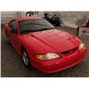 Image 8 : C6B --  1994 FORD MUSTANG GT , Red, 142,467 KMS