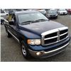 Image 9 : H2 --  2004 DODGE RAM 1500 EXT CAB 4X4, Blue, 231,521 KM