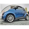 Image 2 : B1 --  2008 SMART FORTWO PURE, Black, 176,424 KMS