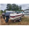 Image 8 : 0A -- 1991 MALIBU 162 BOAT ON A 1991 EZ LOADER TRAILER