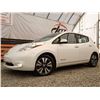 Image 1 : C6 --  2013 NISSAN LEAF S ELECTRIC , White, 104449 KM