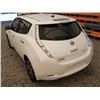Image 24 : C6 --  2013 NISSAN LEAF S ELECTRIC , White, 104449 KM