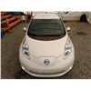 Image 8 : C6 --  2013 NISSAN LEAF S ELECTRIC , White, 104449 KM